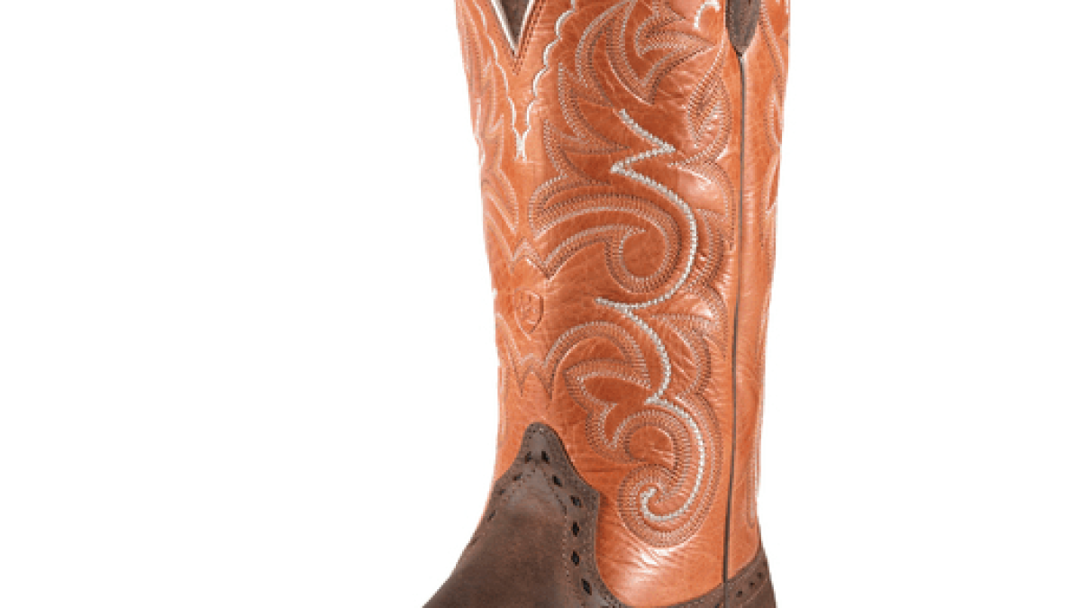 ariat-orange-cowgirl-boots