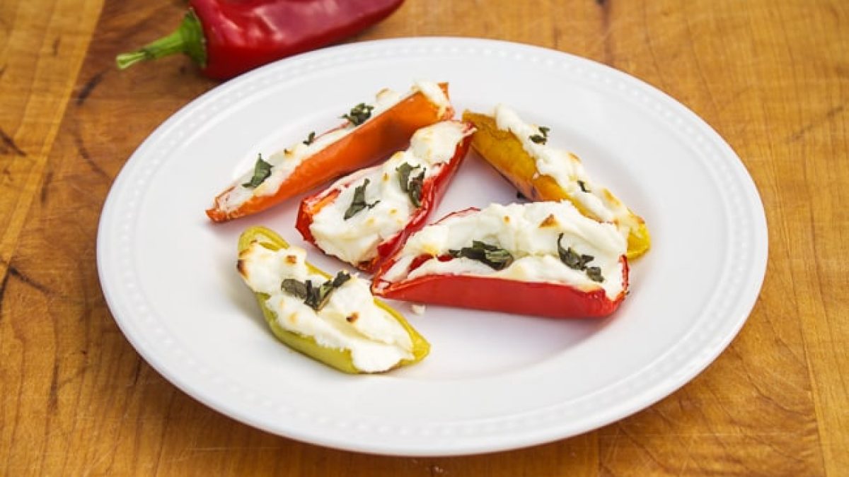 Stuffed Peppers with Goat Cheese