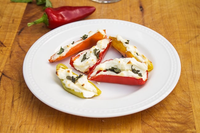 Stuffed Peppers with Goat Cheese