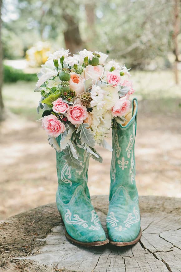 Turquoise Corral boots