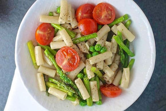 spring pasta with asparagus 