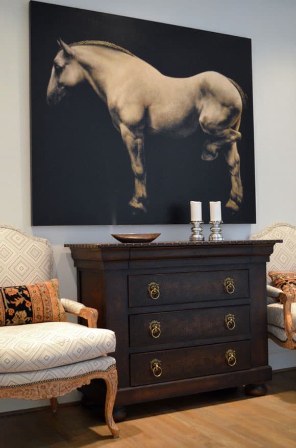 horse art in the home