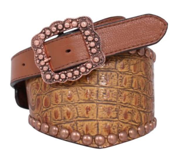 tan belt by Double J Saddlery