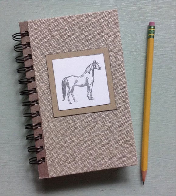 Horse Spiral Notebook