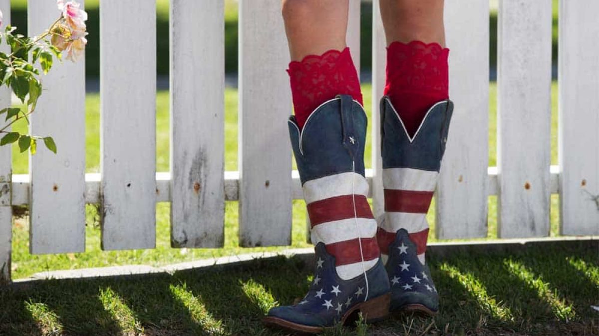 Cowboy boots for July 4th