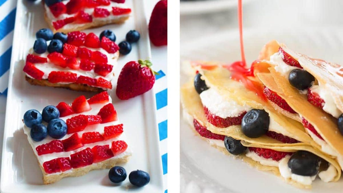 Patriotic desserts for July 4th