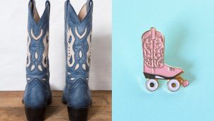 Awesome cowboy boot finds on Etsy