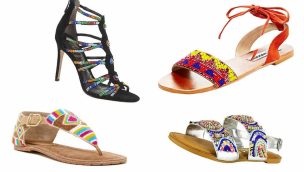 Cowgirl – Beaded Summer Sandals