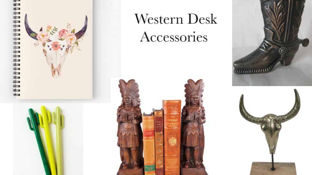 Western desk accessories