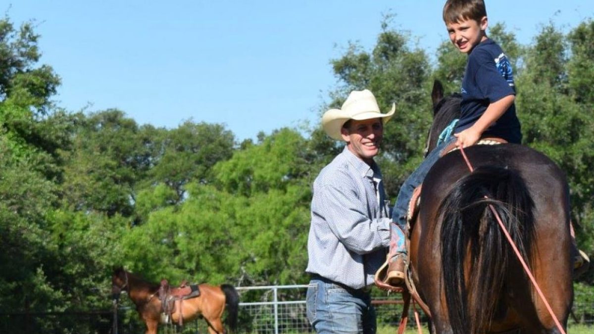 father son roping branding horse cowgirl magazine