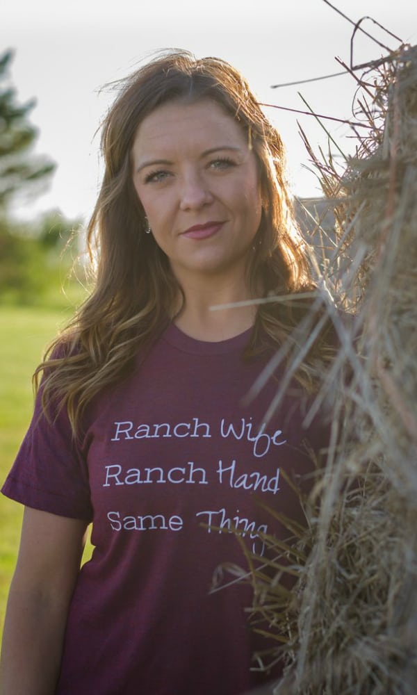 rosebud's graphic tee ranch wife cowgirl magazine