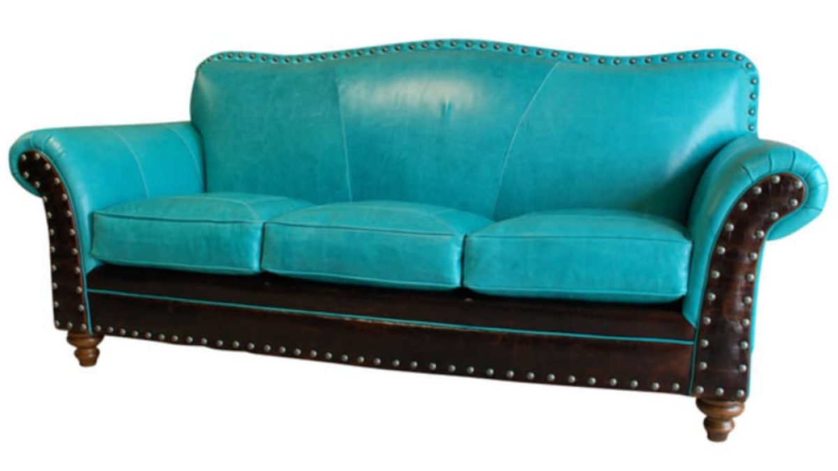 stunning turquoise furniture