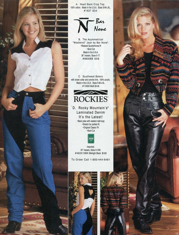 rockies highwaisted jeans cowgirl magazine