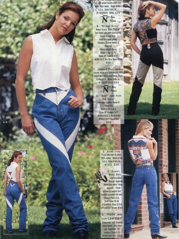 rockies highwaisted jeans cowgirl magazine