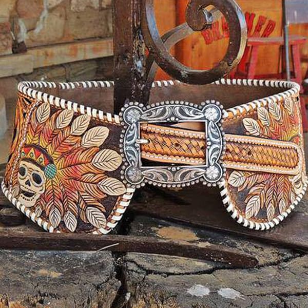 designs by triesta hip belt cowgirl magazine