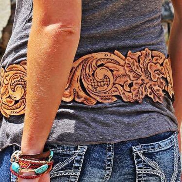 designs by triesta hip belt cowgirl magazine