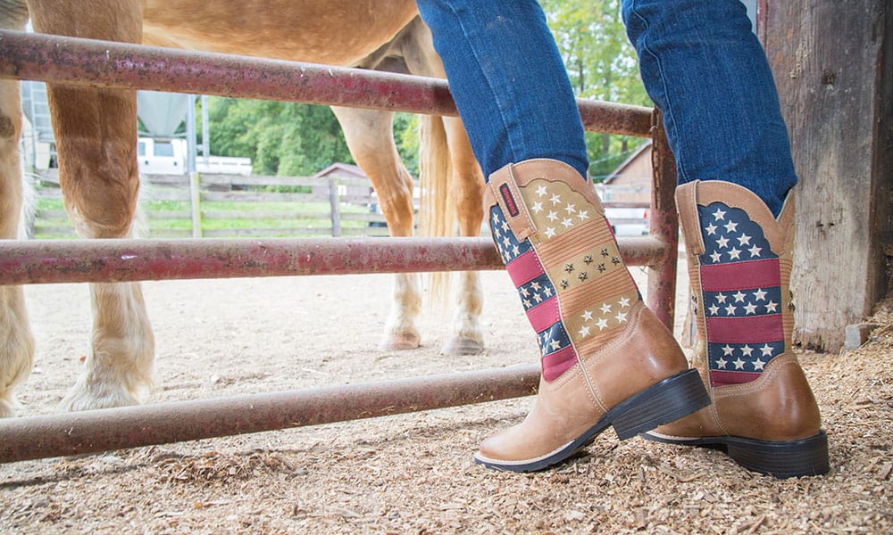 patriotic boots durango cowgirl magazine