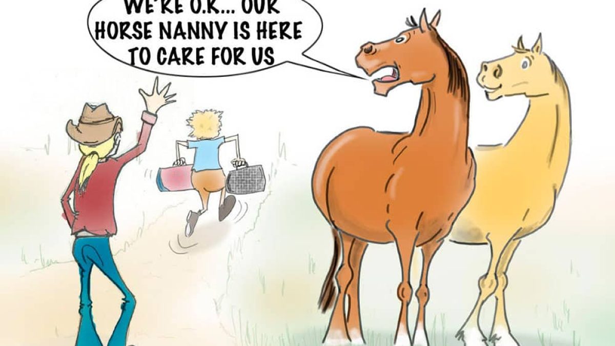 horse nannies cowgirl magazine