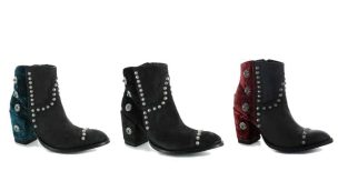 double d ranchwear old gringo boot boots velvet suede studs studded cowgirl magazine western fashion