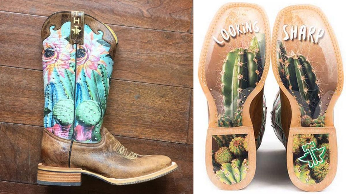 tin haul cactus boot cacti cowgirl magazine