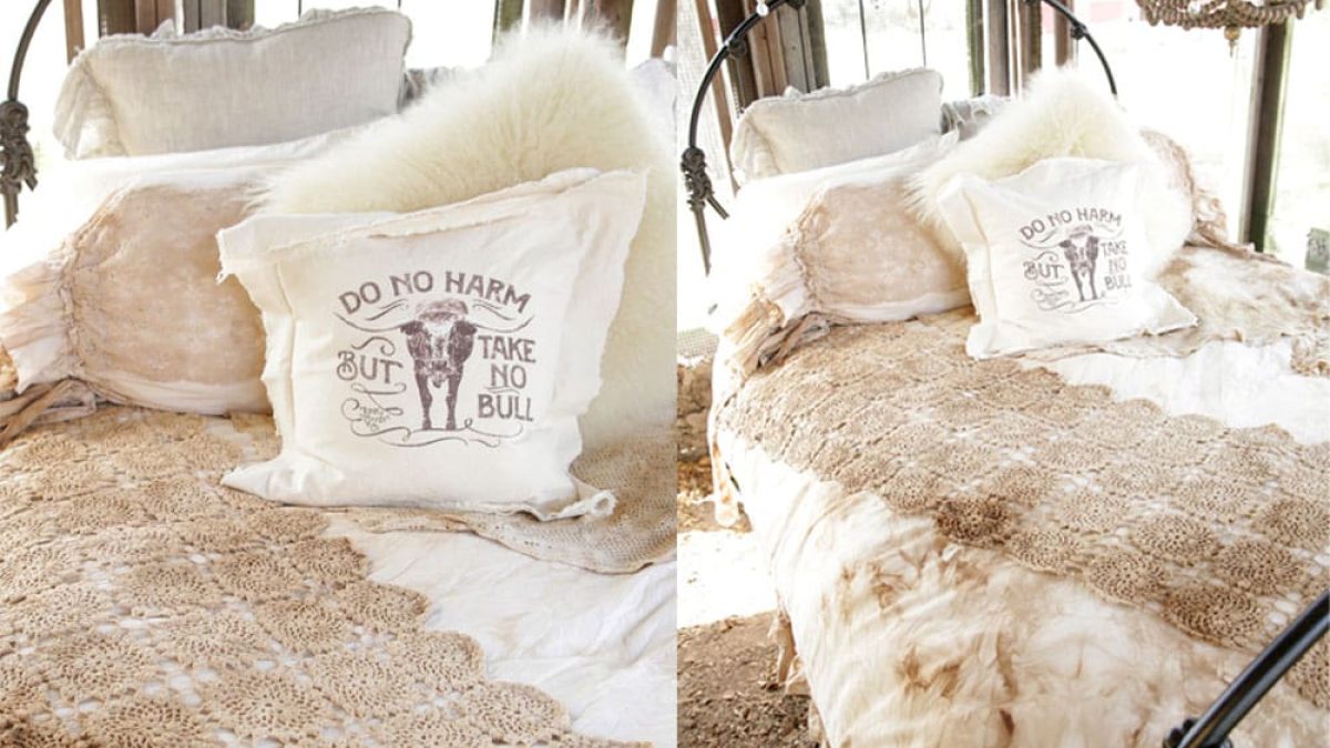 flash and trash bedding duvet throw pillows pillow sham shams junk gyspy cowgirl magazine