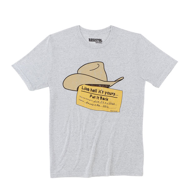 graphic tees resistol graphic tee tees t-shirt hatco hat-co Charlie 1 horse stetson garland cowgirl magazine