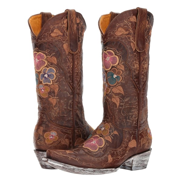 floral boots cowgirl magazine