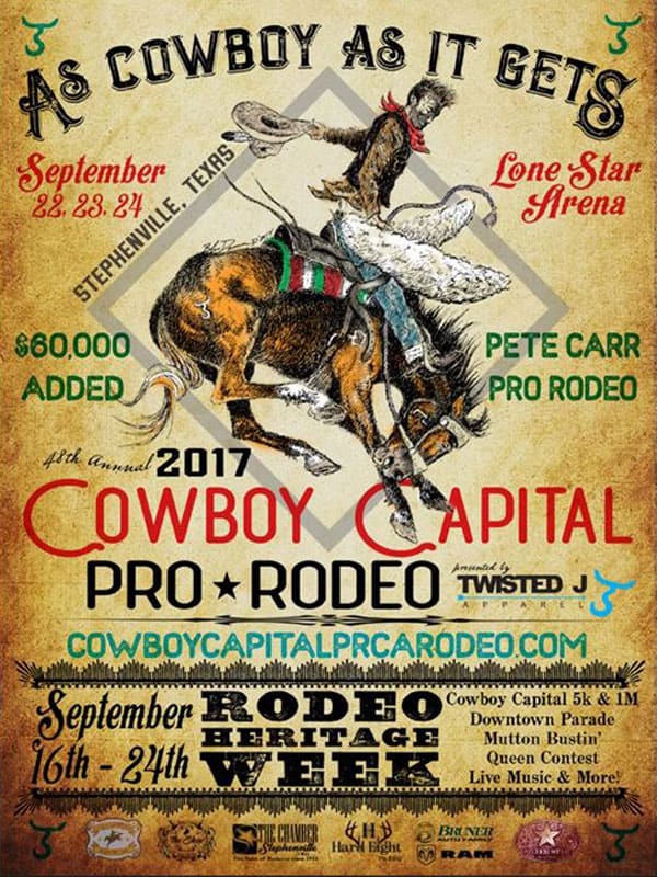 future stars of rodeo cowboy capital of the world pro rodeo association price ccpra the show rodeo scholarship college team rope team roping barrel racing bull riding stephenville texas tx cowgirl magazine