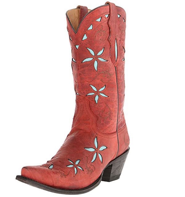 red boots cowboy boots cowgirl magazine