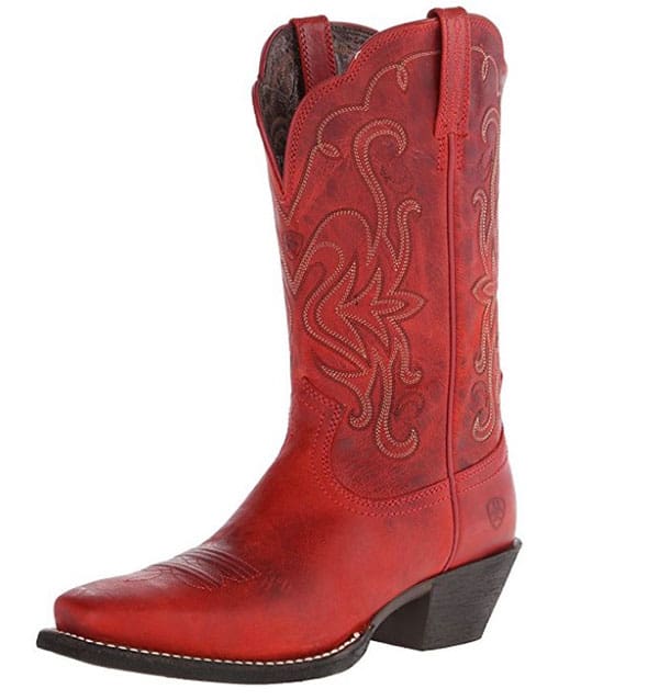 red boots cowboy boots cowgirl magazine