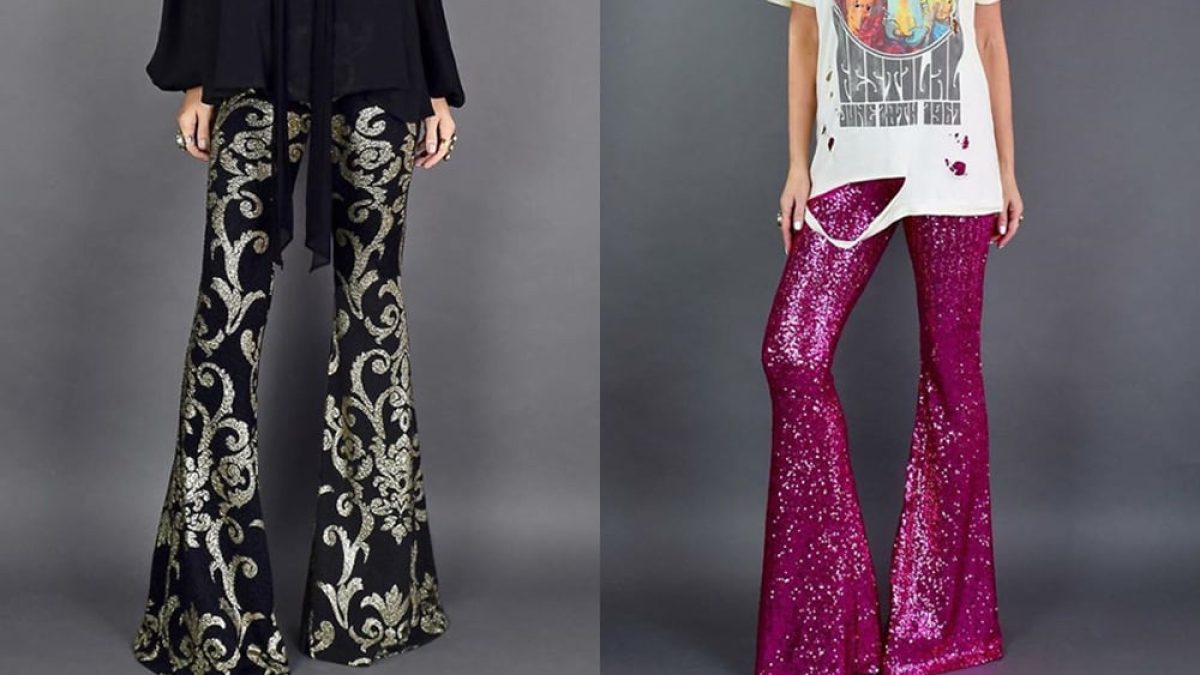 sequin bell bottoms bells bell bottoms sequin bell bottoms Las Vegas nfr western fashion showstopper cowgirl magazine