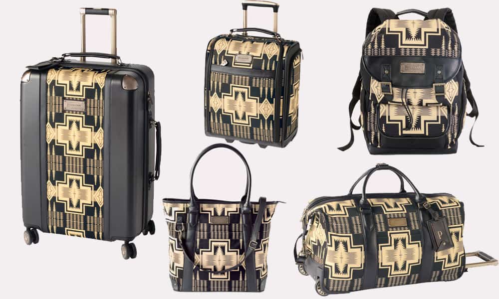 Pendleton luggage bag bags luggage set aztec travel traveling cowgirl magazine