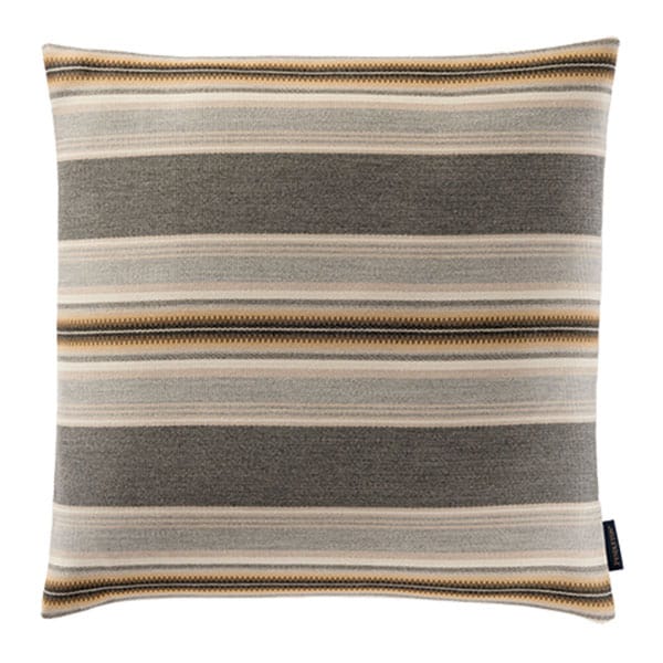 natural browns striped pillow cushion sunbrella pendleton