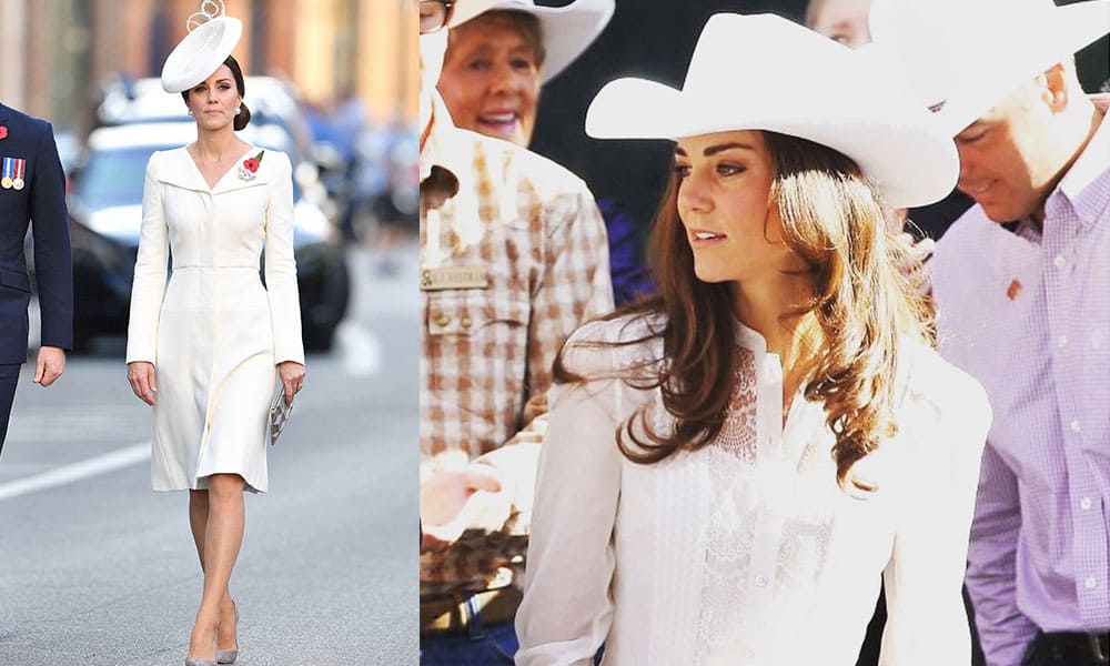 Kate Middleton London cowboy hat cowgirl magazine 