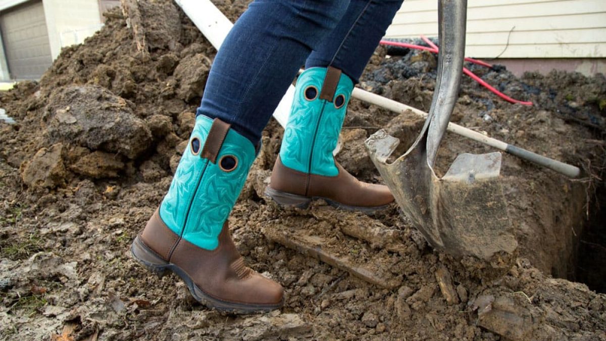 durango boots lady rebel work boot collection blue cowboy boots