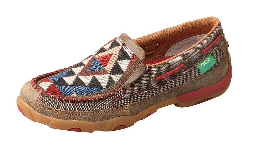 twisted x eco twx moccasin dust/multi 