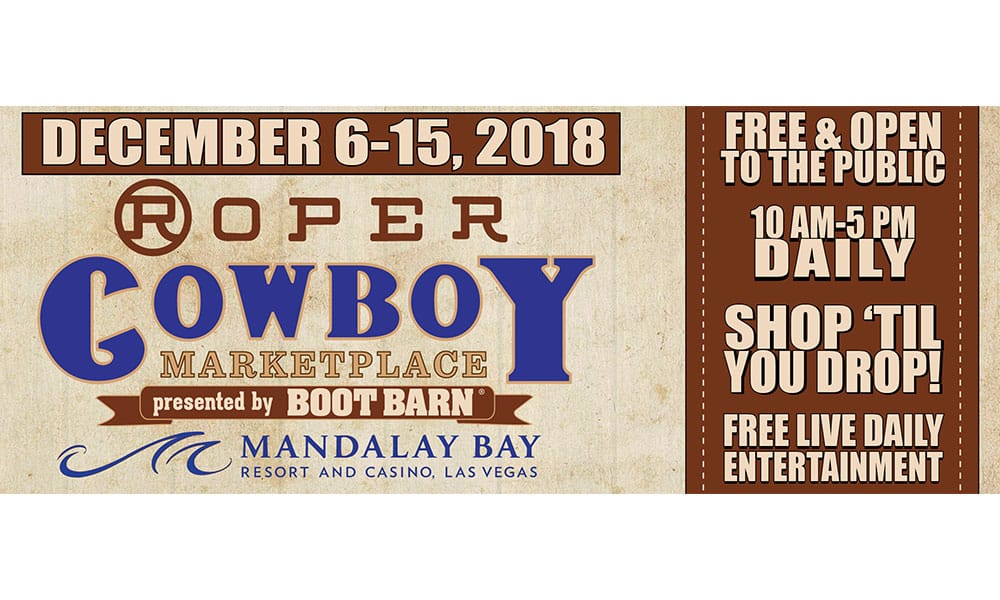 cowgirl magazine NFR trade shows roper cowboy marketplace mandalay bay