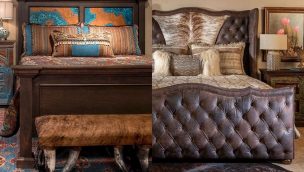 adobe interiors bedding bedroom furniture cowgirl magazine