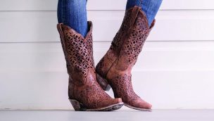 dan post boots cowboy western cutout peek a boo cowgirl magazine