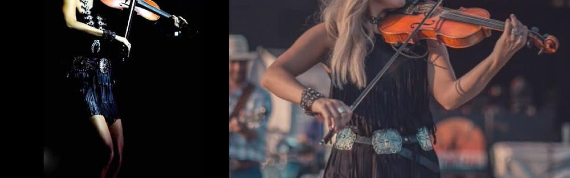 Brooke latke chance Williams band fiddle violin country music western fashion cowgirl magazine