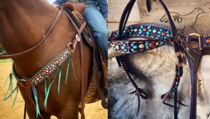 western dove tack breast collar bridle headstall cowgirl magazine