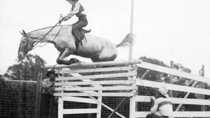hazel elizabeth hickey moore on horseback jumping cowgirl magazine