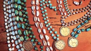 Cowgirl - Horse Coin Necklaces