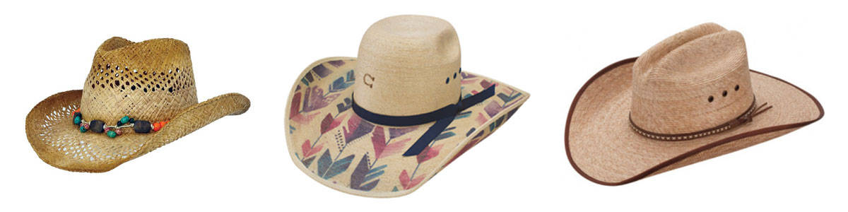 straw hats from charlie 1 horse, outback and rods for less than $100, dime store diva
