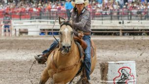 cheyenne frontier days rodeo barrel racing cowgirl magazine