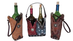 chris thompson bag wine bottle holder cowgirl magazine