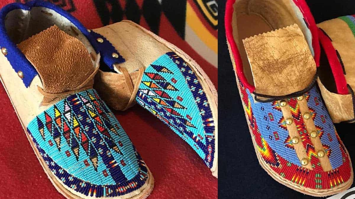 beaded moccasins John Murie cowgirl magazine