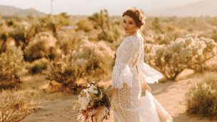 BHLDN Wedding Dress Cowgirl Magazine