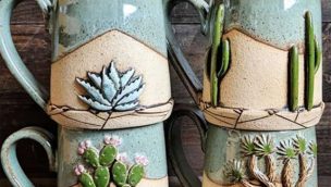 seedling clayworks cactus mugs cowgirl magazine