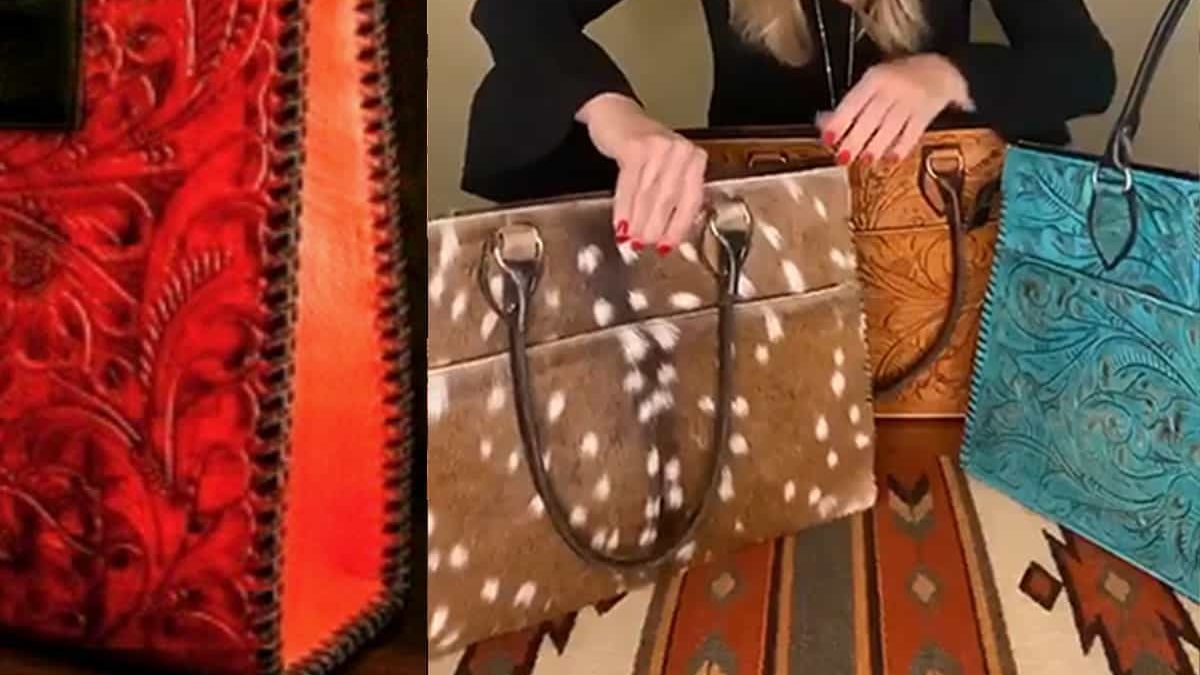 Juan Antonio cowgirl magazine purse purses bag bags laptop bag cowgirl magazine